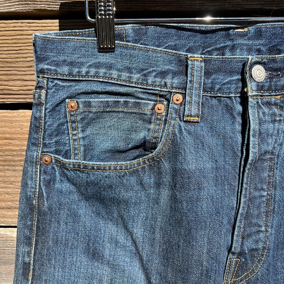 Levi’s 501XX Selvedge Denim Jean in Dark blue wash: Size W32 L32 - Picture 6 of 8